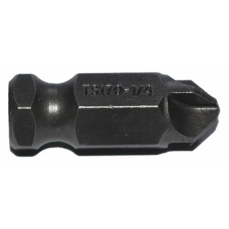 ZEPHYR TS170-1/4-5PK POWER BIT HEX SHANK SINGLE END PK5