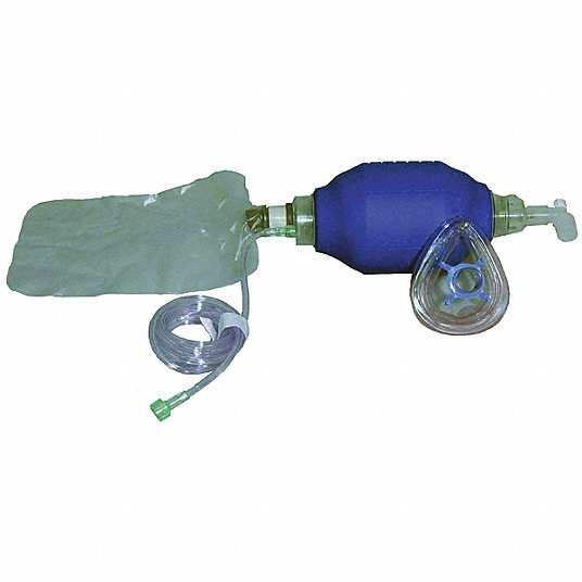 FIRST VOICE BVM01-A BAG VALVE MASK INCLUDES ADULT MASK