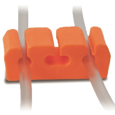 SANDEL 1117 CORD HOLDER ORANGE PVC 2-3/4 L PK100