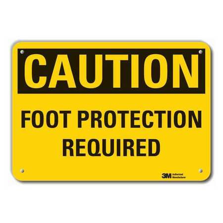 LYLE LCU3-0293-NP_14x10 CAUTION SIGN 14 W 10 H 0.055 THICK