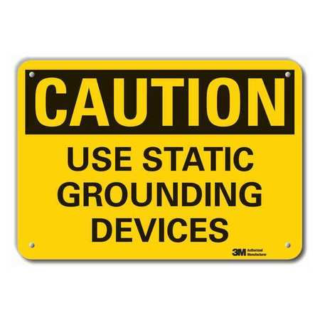 LYLE LCU3-0317-NP_14x10 CAUTION SIGN 14 W 10 H 0.055 THICK