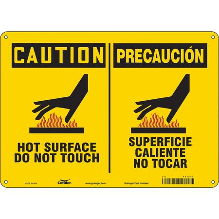 CONDOR USA INC 474Y24 DANGER SIGN 14 W X 10 H 0.032 THICK
