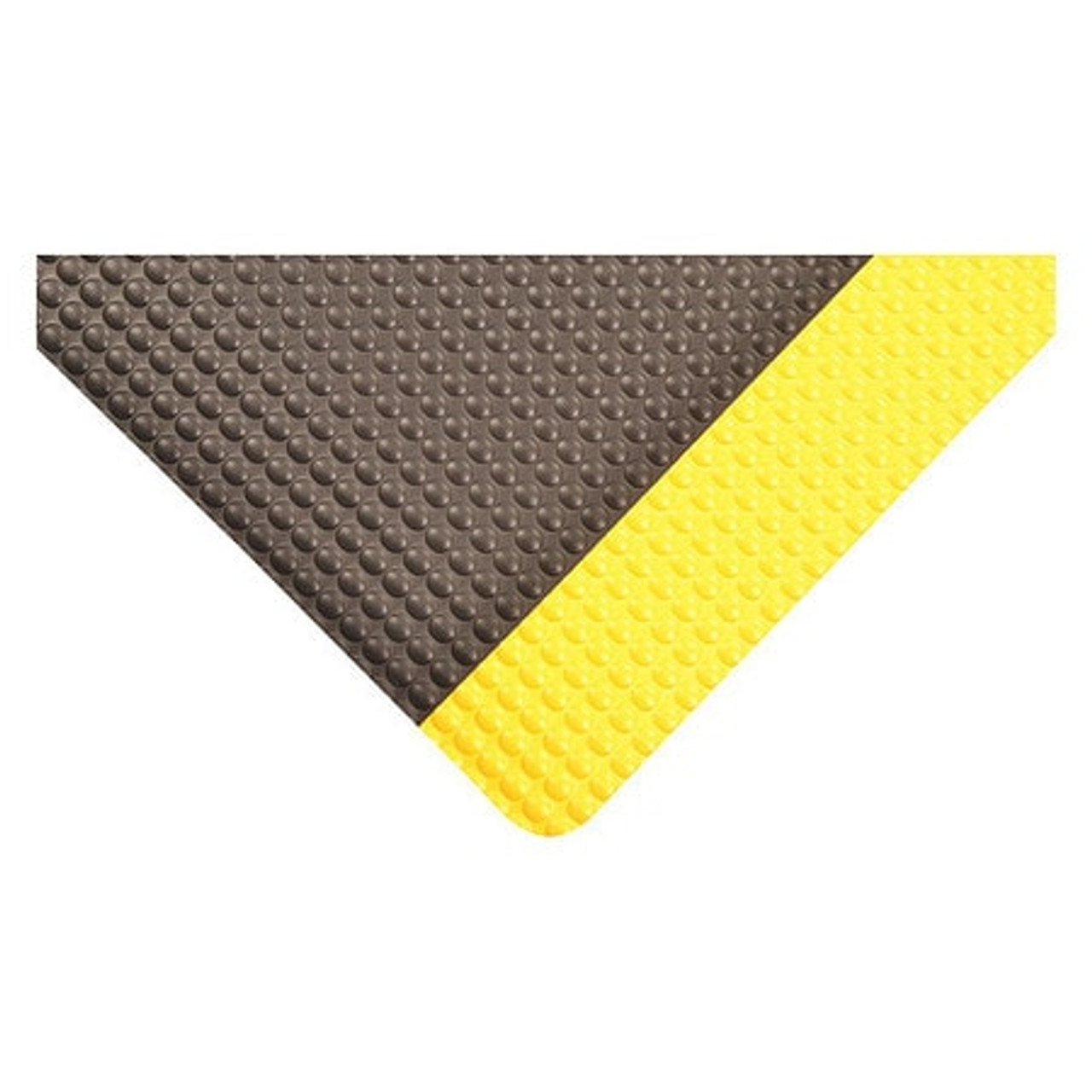 NOTRAX 482S0023YB ANTIFATIGUE MAT,BLACK/YELLOW,2 FT. W