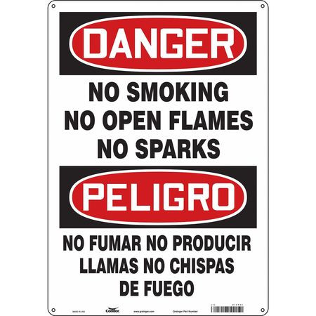 CONDOR USA INC 474T52 SAFETY SIGN 14 W 20 H 0.055 THICKNESS