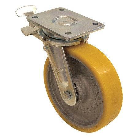 GRAINGER GLOBAL SOURCING LO-GTH 200K-ST-RI4 STANDARD PLATE CASTER SWIVEL 2200 LB.
