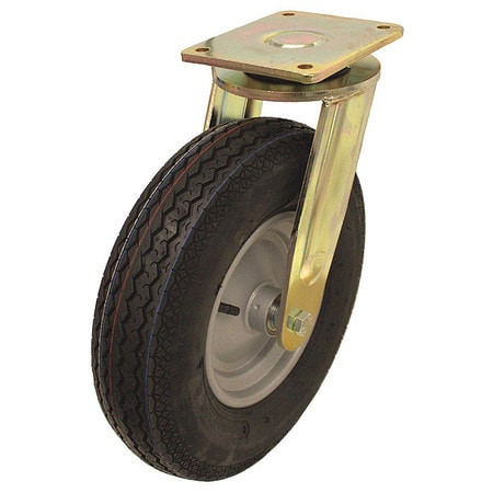 GRAINGER GLOBAL SOURCING LS-PS 420K PNEUMATIC PLATE CASTER SWIVEL 1155 LB.