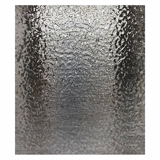 GRAINGER GLOBAL SOURCING Stucco 304#4-16Gx48x48 SHEET SILVER 48 L 48 W 16 GA. #4 SS