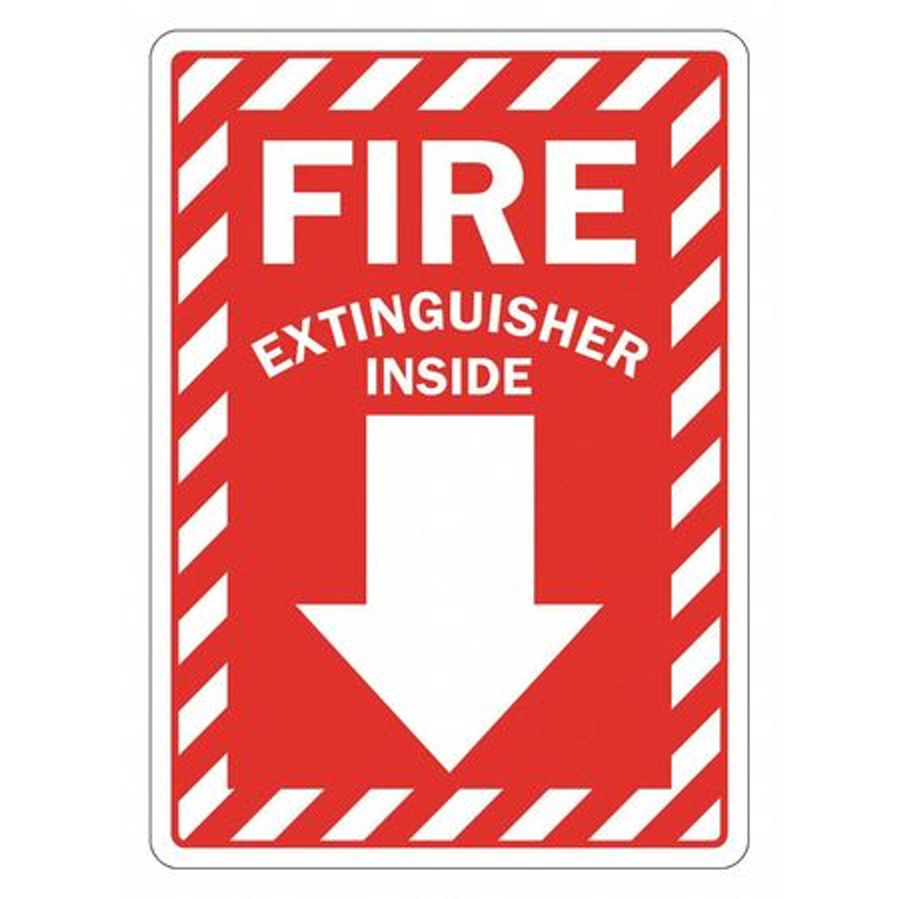 LYLE LCU1-0073-NP_10x14 FIRE SIGN 10 W 14 H 0.055 THICKNESS