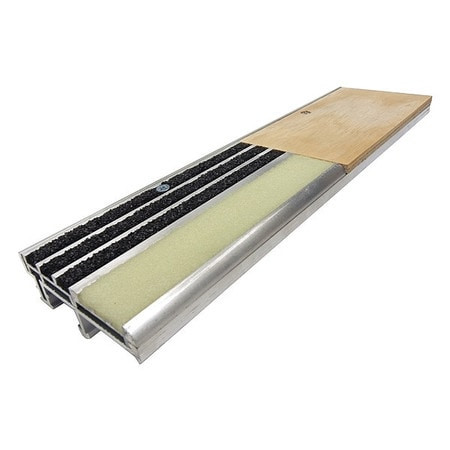 NITEGLOW WP-RN3SG-NG-B.4.6 STAIR NOSING PHOTOLUMINESCENT/BLACK