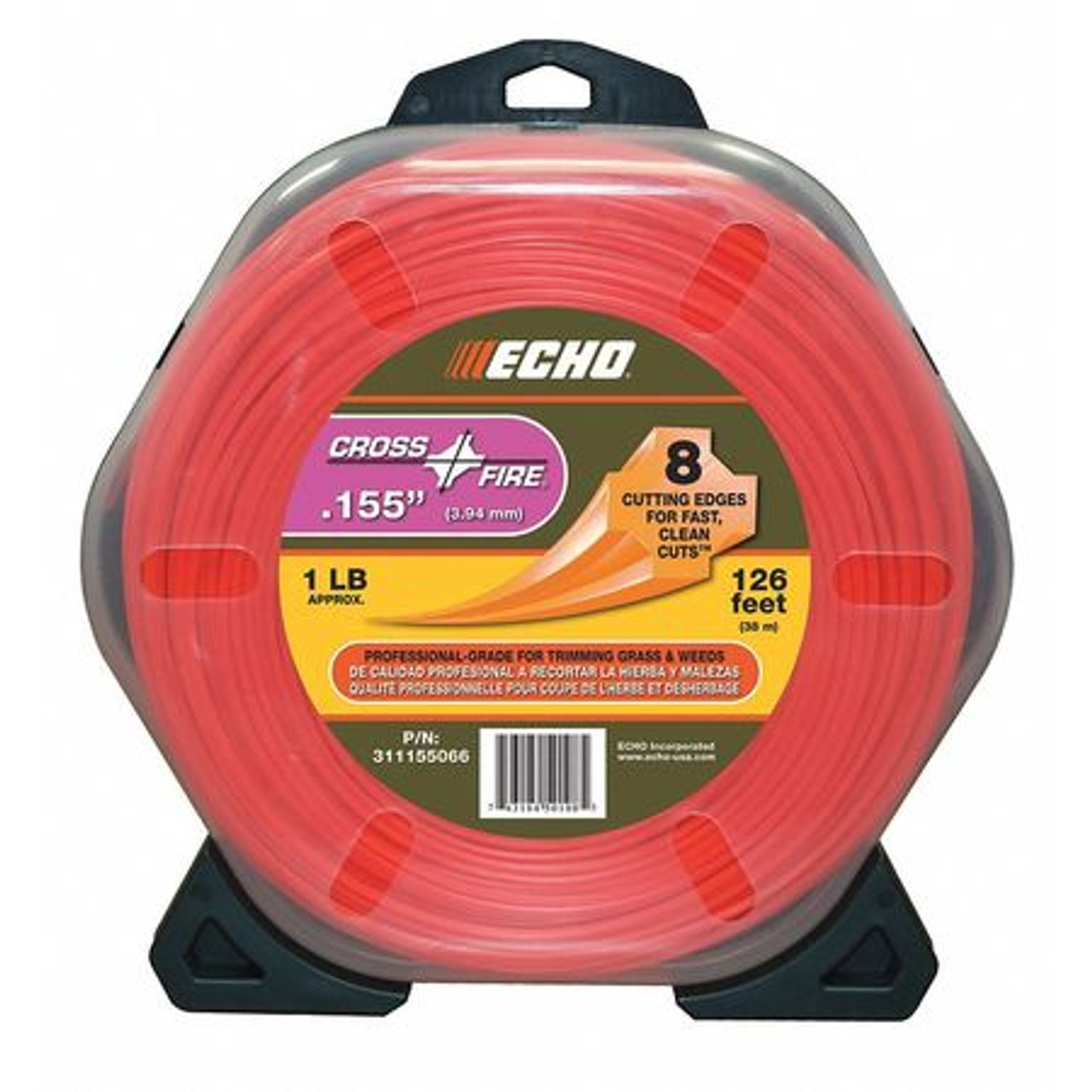 CROSSFIRE 311155066 TRIMMER LINE 126 FT L 0.155 DIA.