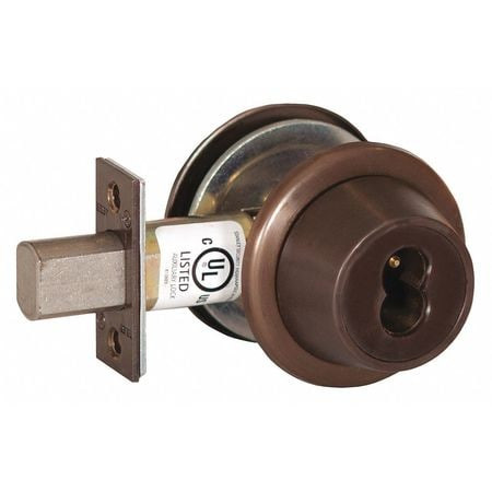 BEST 8T27KSTK613 T SERIES TUBULAR DEADBOLT, 2-3/8" BACKSE