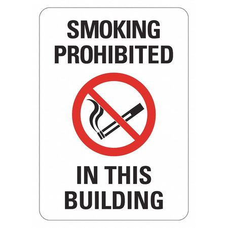 LYLE LCU1-0043-NP_10x7 NO SMOKING SIGN 10 W 7 H 0.055 THICK