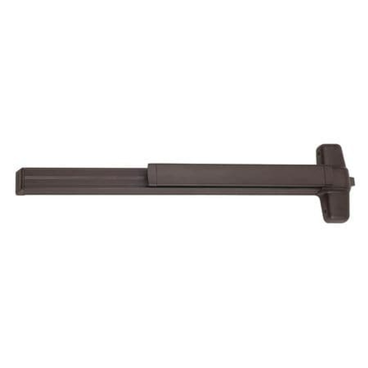 VON DUPRIN RX99EO 3 313 GRADE 1 RIM EXIT BAR, WIDE STILE PUSHPAD