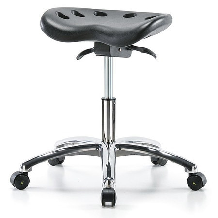 GRAINGER GLOBAL SOURCING ESD-PTDHSO-CR-EC ESD PNEUMATIC STOOL 300 LB WT. CAP.
