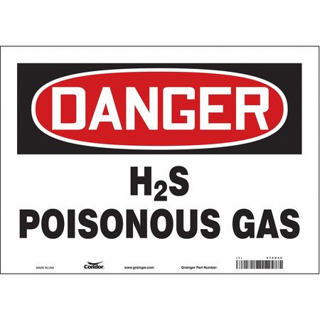 CONDOR USA INC 470U55 SAFETY SIGN 14 W 10 H 0.004 THICKNESS