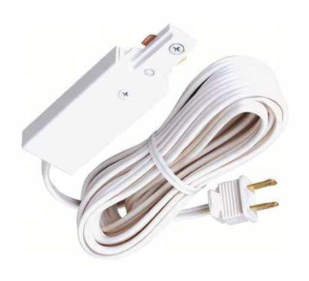 JUNO LIGHTING GROUP R22 WH CORD AND PLUG CONNECTOR WHITE