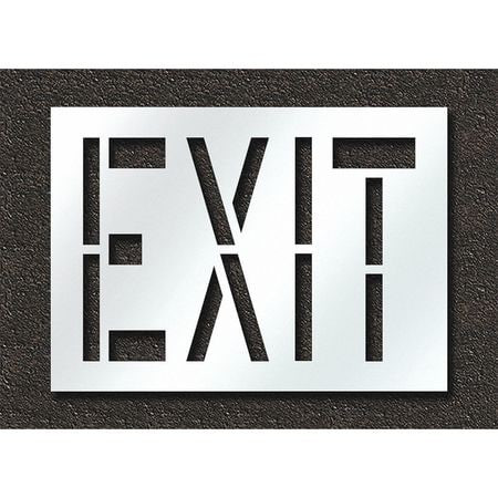 RAE STL-108-72405 PAVEMENT STENCIL EXIT