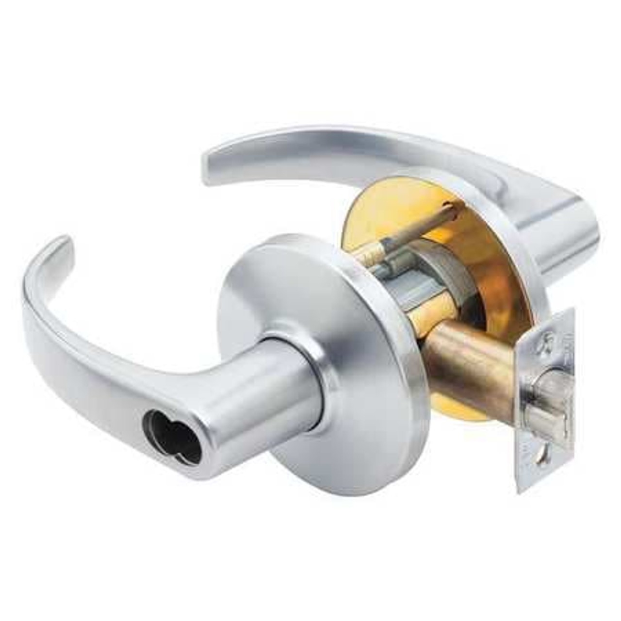 BEST 9K37R14CSTK626 DOOR LEVER LOCKSET 2-3/4 STRIKE DIM