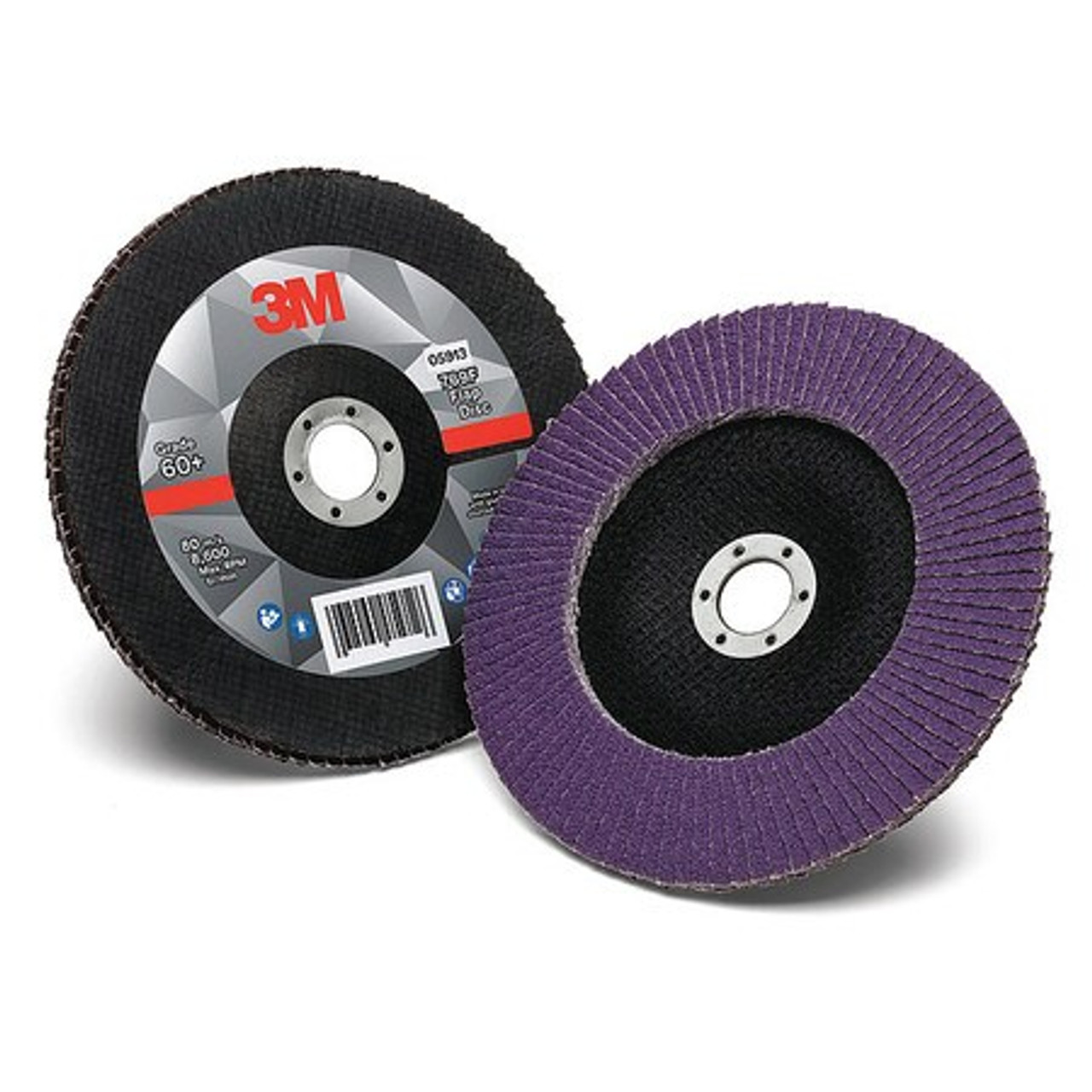 3M 60440351462 FLAP DISC,TYPE 29,7" DIA.,60 GRIT,MEDIUM
