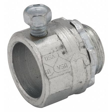 RACO 3004 SET SCREW CONNECTOR 1-1/2 L 1 CONDUIT