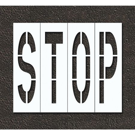 RAE STL-108-74803 PAVEMENT STENCIL STOP