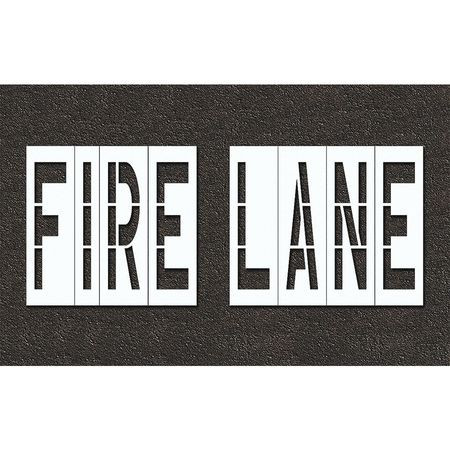 RAE STL-108-74831 PAVEMENT STENCIL FIRE LANE