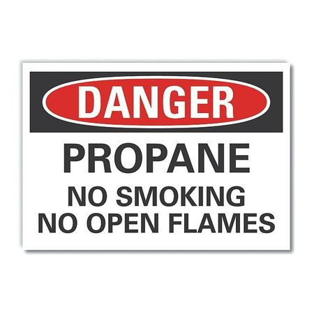 LYLE LCU4-0530-ED_14x10 DANGER SIGN,10INX14IN,NON-PVC POLYMER