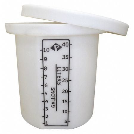 PEABODY ENGINEERING 01-28960 STORAGE TANK VERTICAL OPEN TOP 10 GAL.