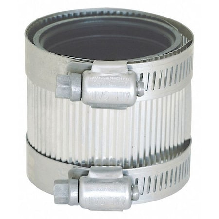GRAINGER GLOBAL SOURCING 43401 COUPLING, NEOPRENE, 1 1/2" FOR PIPE SIZE