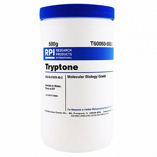 RPI T60060-500.0 TRYPTONE POWDER 500G