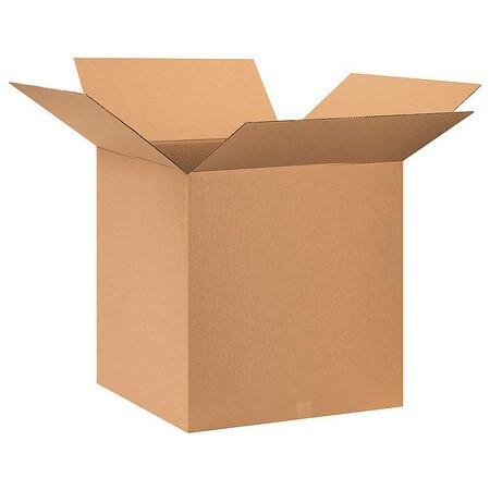 GRAINGER GLOBAL SOURCING 493U41 SHIPPING BOX CUBE SINGLE WALL 32 ECT