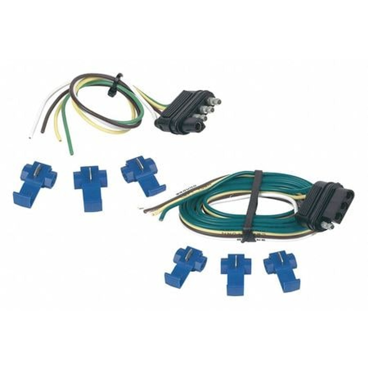 HOPKINS TOWING SOLUTIONS 48205 FLAT ELECTRIC CONNECTOR 4-WAY FORVEHICLE