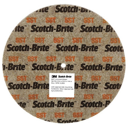 SCOTCH-BRITE 477A78 UNITIZED WHEEL DEBURRING ST-UW 1 DIA.