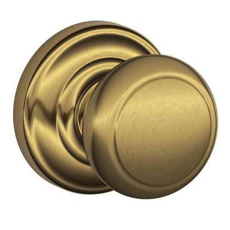 SCHLAGE F10 AND 609 AND KNOB LOCKSET MECHANICAL PASSAGE GRD. 1