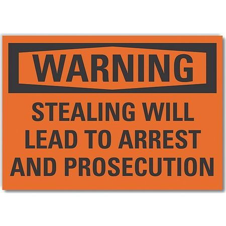 LYLE LCU6-0144-ED_14x10 WARNING SIGN 14 W 10 H 0.004 THICKNESS