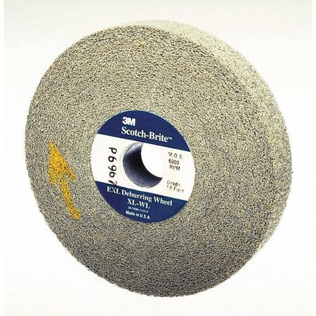 SCOTCH-BRITE 477A74 CONVOLUTE WHEEL DEBURRING ST-WL 6 DIA.