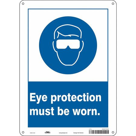 CONDOR USA INC 466T60 SAFETY SIGN 10 W 14 H 0.055 THICKNESS