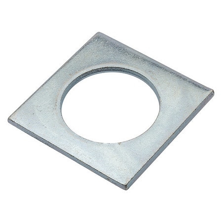 GRAINGER GLOBAL SOURCING Z8934-ZN SQUARE WASHER STEEL FITS BOLT 1-1/4 