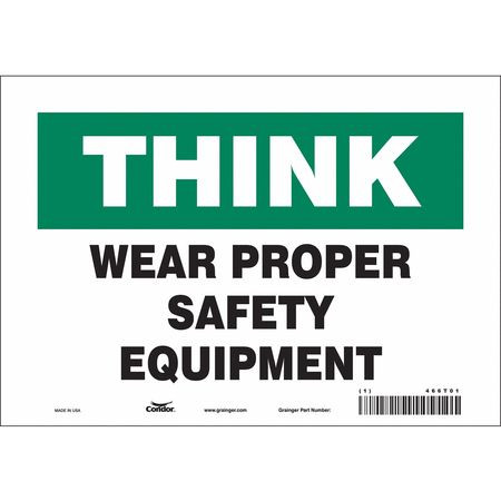 CONDOR USA INC 466T01 SAFETY SIGN 24 H 24 W VINYL