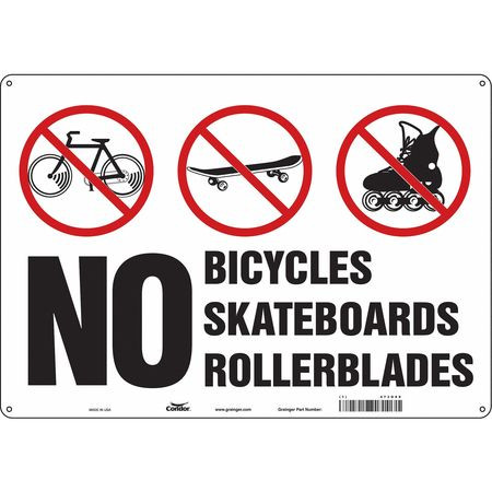 CONDOR USA INC 473G88 SAFETY SIGN 20 W 14 H 0.055 THICKNESS