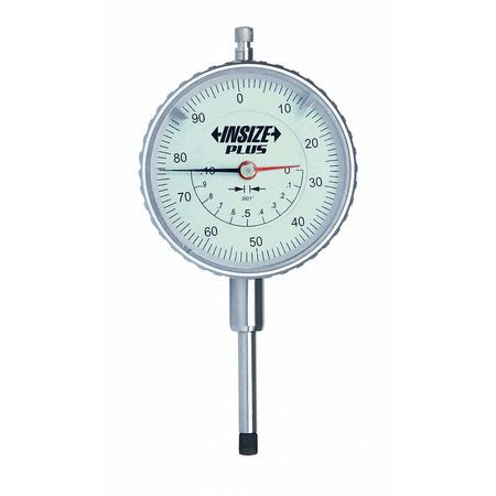 INSIZE 2837-1 INSIZE DIAL INDICATOR, LUG BACK, 0-1'' R