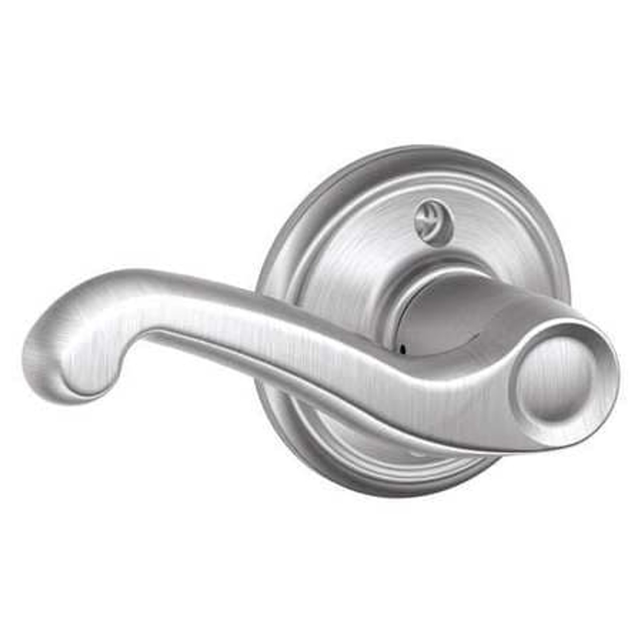 SCHLAGE F170 FLA 626 LH GRADE 2 SINGLE DUMMY, FLAIR LEVER, SATIN