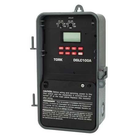 TORK DGLC100A-NC ELECTRONIC TIMER 120 TO 277VAC