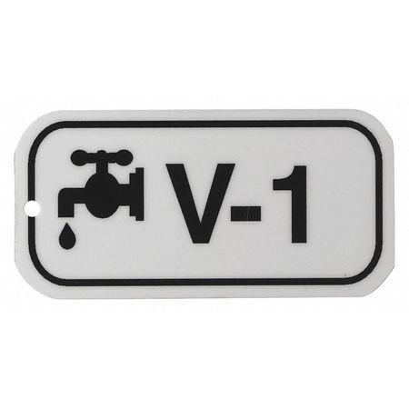 BRADY SPC ABSORBENTS 105664 LOCKOUT TAG,1-1/2"HX3"W,1/8" HOLE,PK5