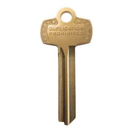 STANLEY 7AS1L1KS915KS800 KEY BLANK KEYWAY L STANDARD TYPE 7 PINS