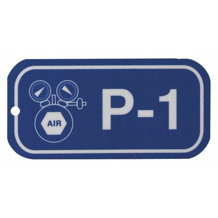 BRADY SPC ABSORBENTS 105654 LOCKOUT TAG 1-1/2 H X 3 W 1/8 HOLE SZ