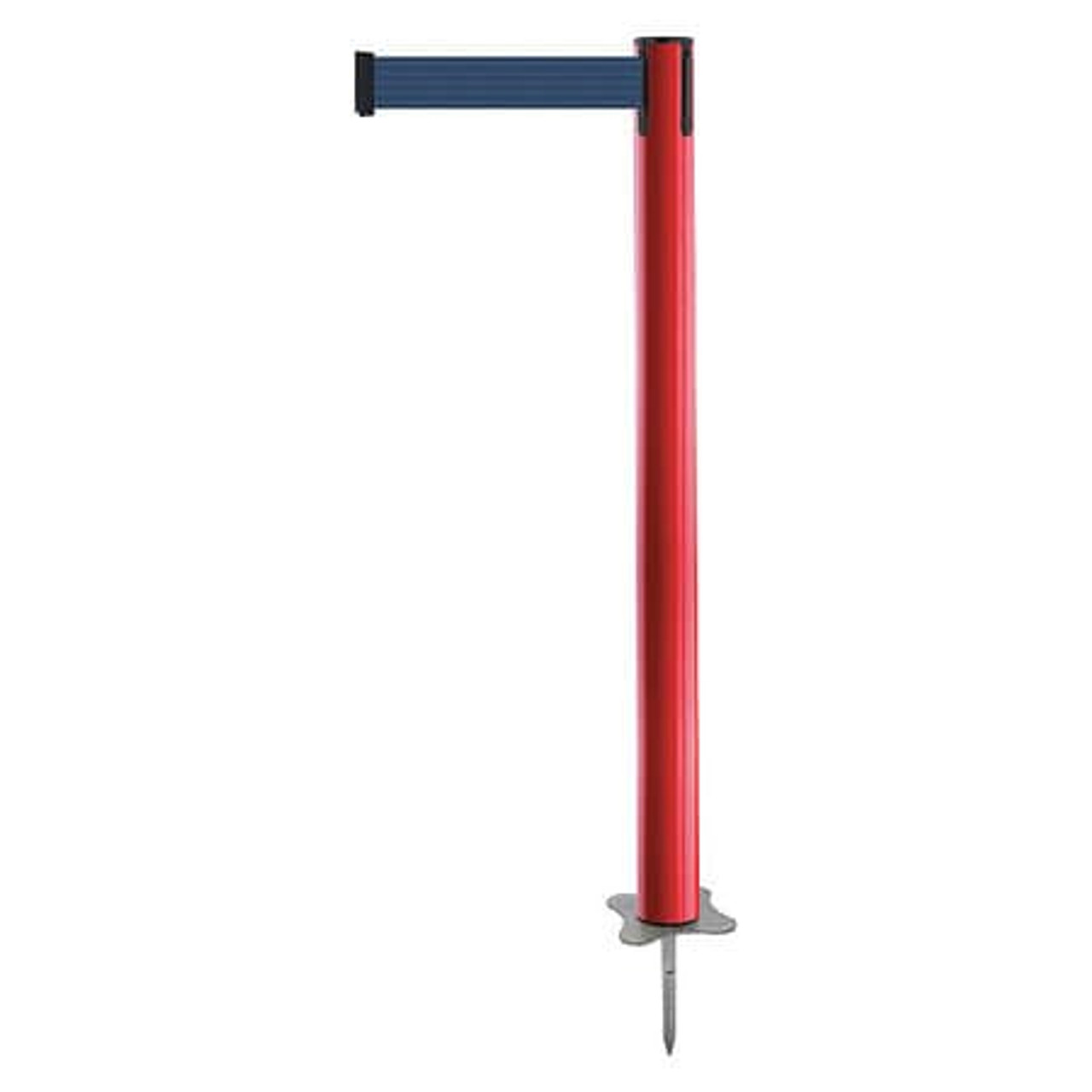 TENSABARRIER 884-21-MAX-L7X-C SPIKE POST RED POST 43 H