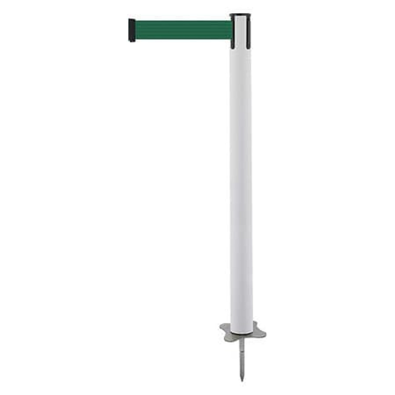 TENSABARRIER 884-32-STD-G7X-C SPIKE POST WHITE POST 43 H TENSABARRIER 884-32-STD-G7X-C SPIKE POST WHITE POST 43 H