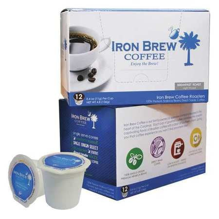 IRON BREW C-1CT-12BRSS COFFEE BREAKFAST ROAST CAFF GROUND PK12