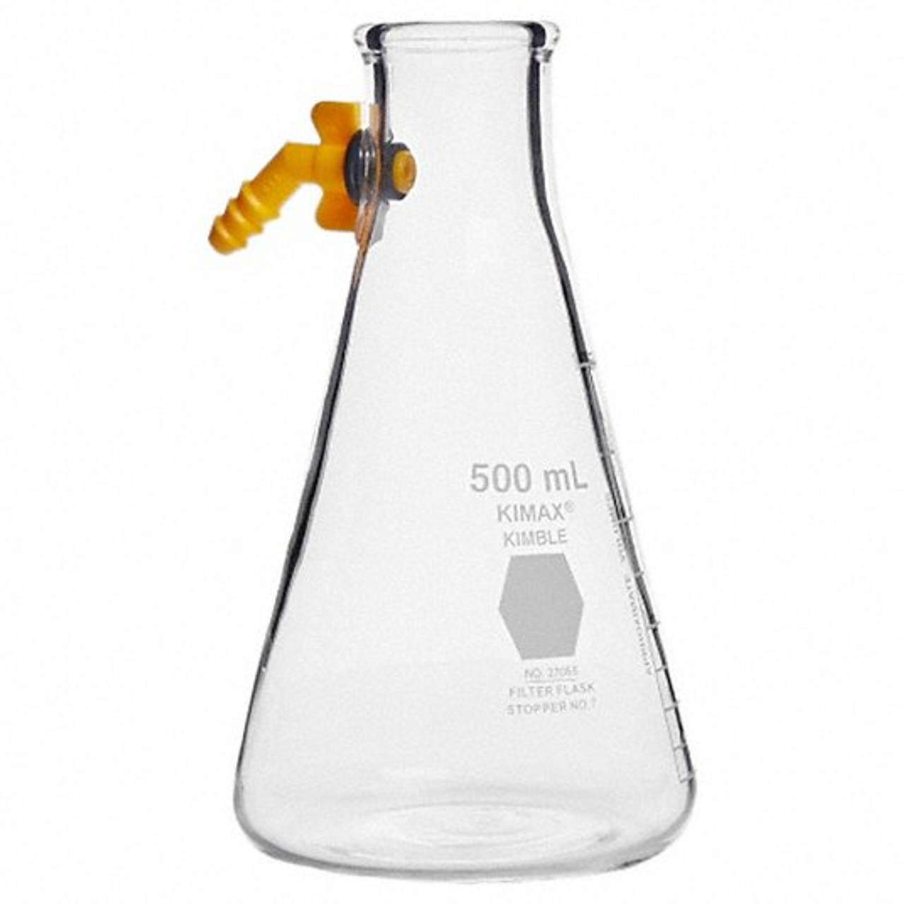 KIMBLE 29049F-500 FUNNEL 500ML CLEAR 60MM OVERALL L PK4
